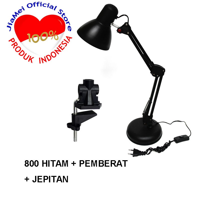 LAMPU MEJA BELAJAR ARSITEK / LAMPU BACA JM-800 JIAMEI