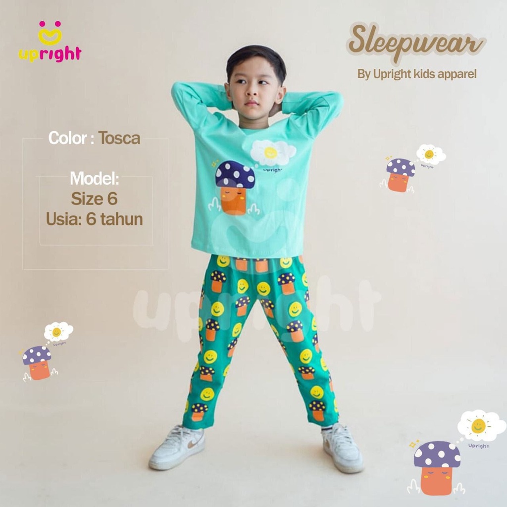 PIYAMA ANAK UNISEX PANJANG PREMIUM USIA 2-10 TAHUN