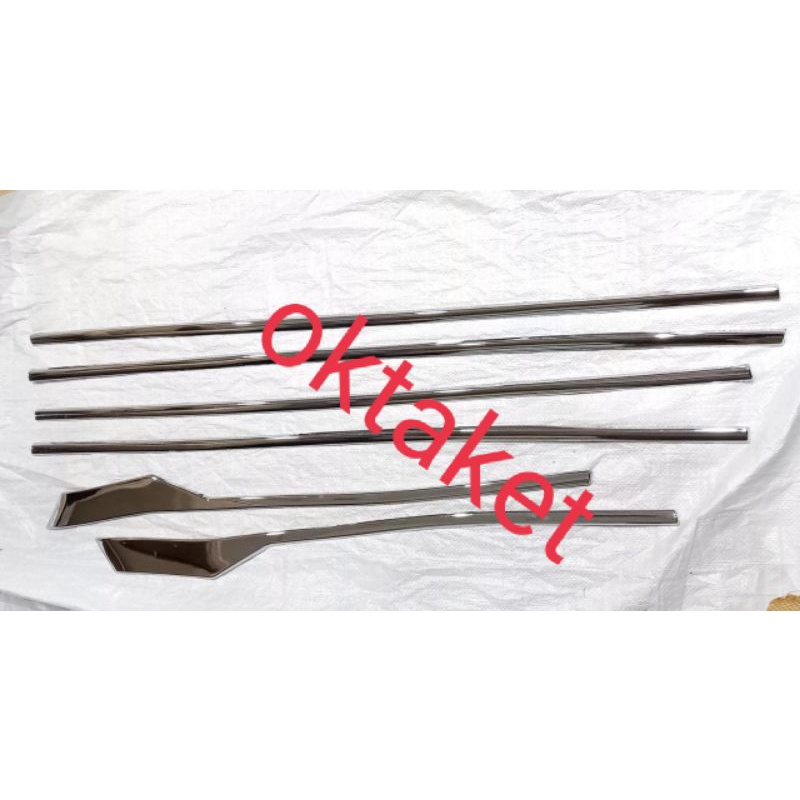 list kaca samping Avanza Veloz Xenia 2021 2022 gr sport chrome