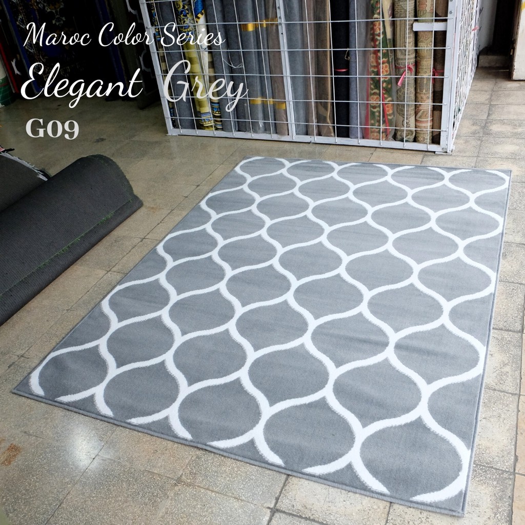 KARPET MAROC 160x210 G09 GREY