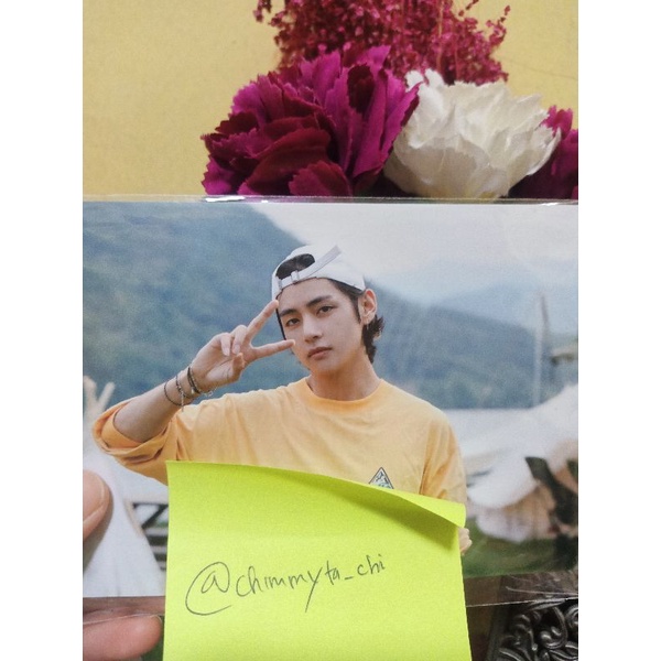 POSTCARD TAEHYUNG V  JIMIN IN THE SOOP 2020