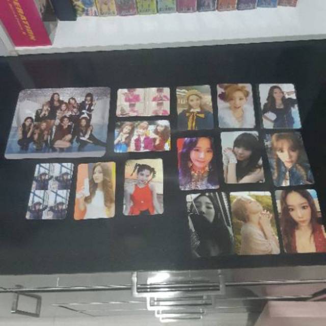 Girls Generation SNSD photocard album Hoot Oh Twinkle Holiday The Boys Dear Santa You Think