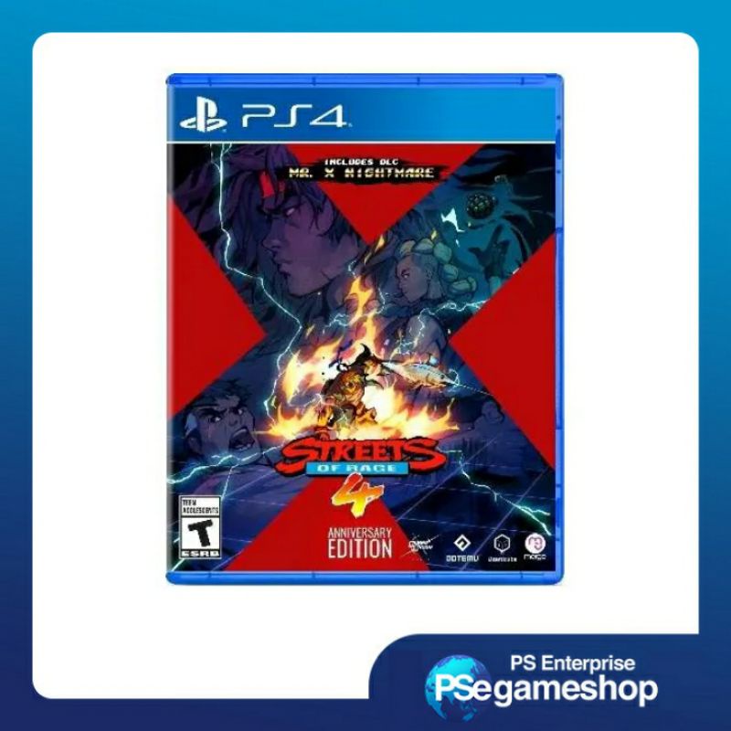 PS4 Streets of Rage 4 [Anniversary Edition] (R1/English)