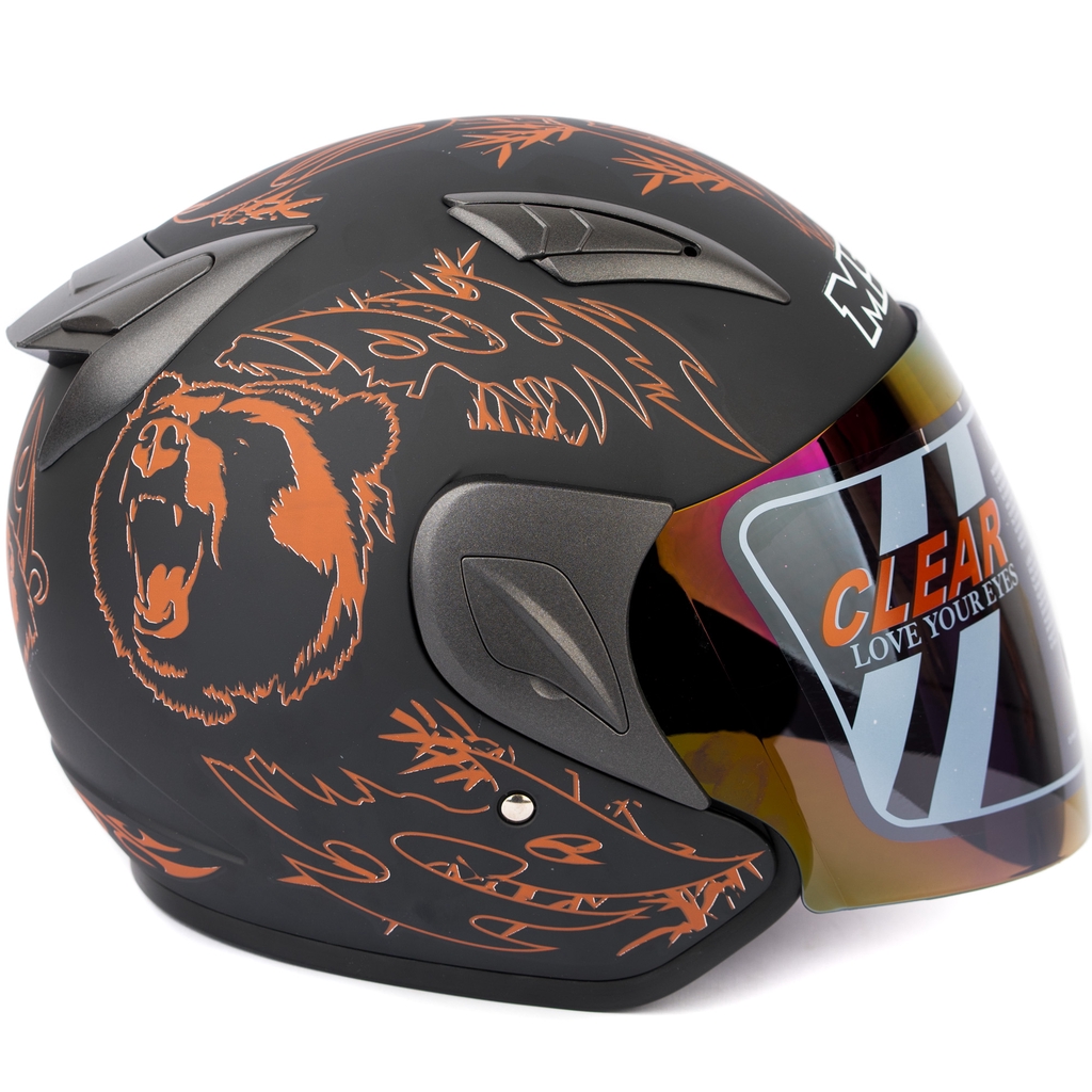 [Helm Dewasa] MSR Helmet Javelin - Bear - Hitam Doff