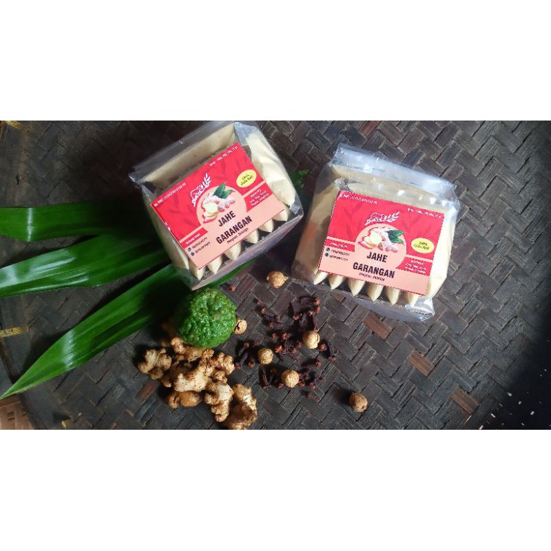 

minuman bubuk jahe emprit halal kemasan sachet cap garangan
