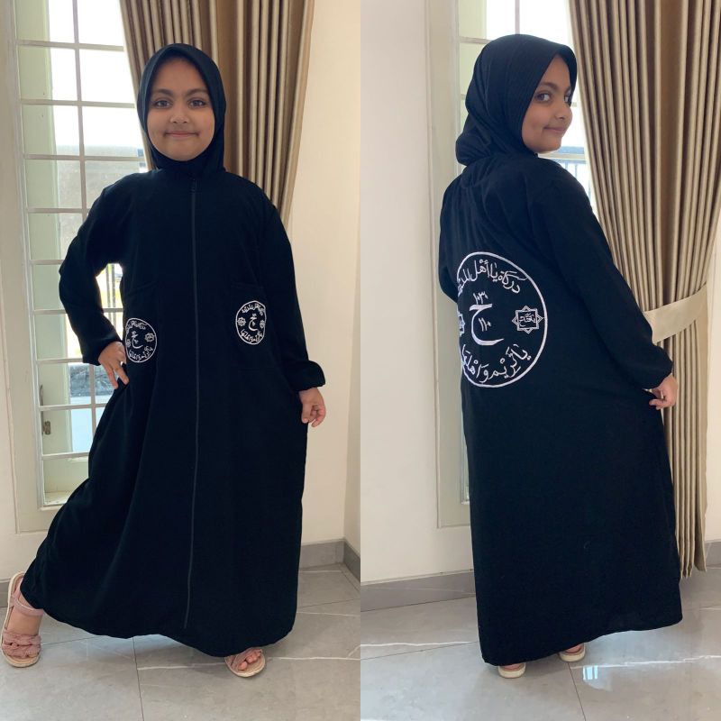 READY STOCK abaya gamis hitam TARIM ANAK KIDS BY SABELLA ABAYA