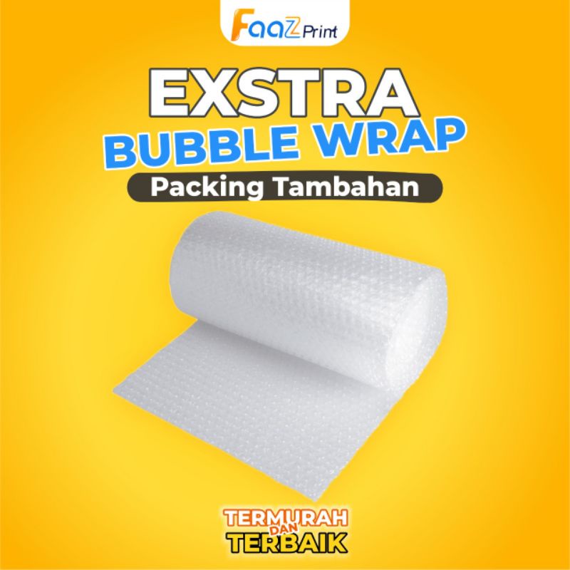 Jual Extra Bubble Wrap (Packing Lebih Aman) | Shopee Indonesia