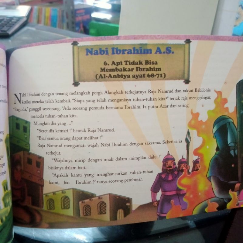 buku mukjizat para nabi dan rasul 96 halaman (24×15cm)