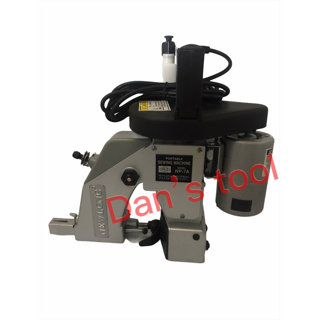 Jual Mesin Jahit Karung Newlong Model NP7A / Portable Sewing Machine