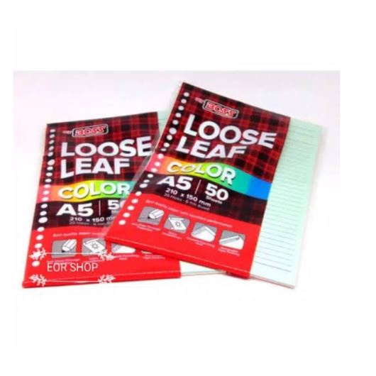 

Loose Leaf Binder BIG BOSS A5 50 Sheets 210x150mm