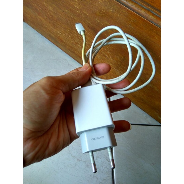 Charger oppo original bekas copotan