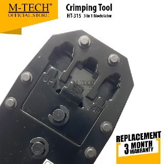 M-TECH ORIGINAL Crimping Tool 3 in 1 Modulator For RJ45 / RJ12 / RJ11