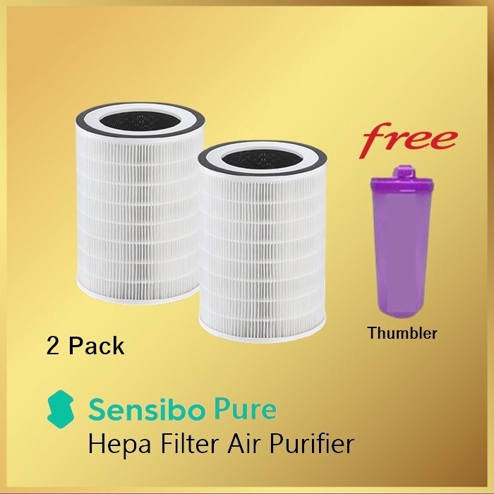 Sensibo Pure HEPA FILTER Air Purifier - 2 Pack ( Duo Pack )