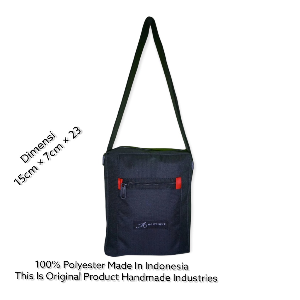 Tas Selempang Pria Wanita Sling bag Persegi