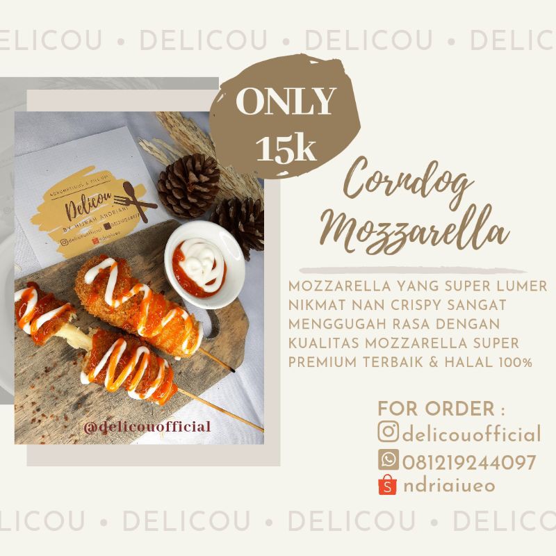 

CORNDOG MOZZARELLA BY DELICOU