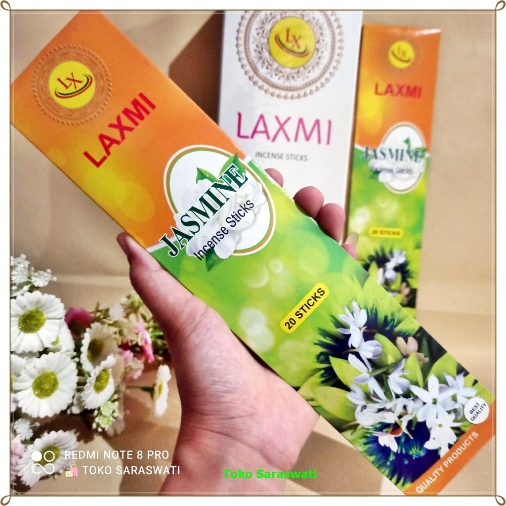 Hio Dupa Wangi Aromaterapi Soft Jasmine Laxmi Isi 20 Stik