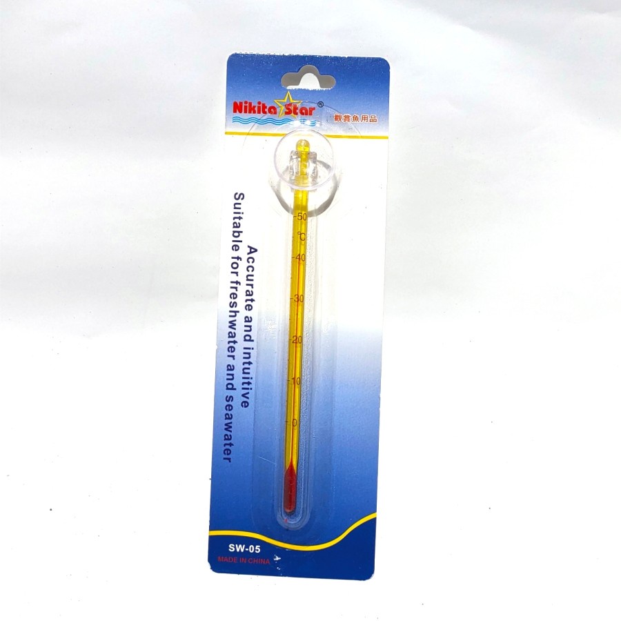 Termometer Pengukur Suhu Aquarium Thermometer Ikan Aquascape