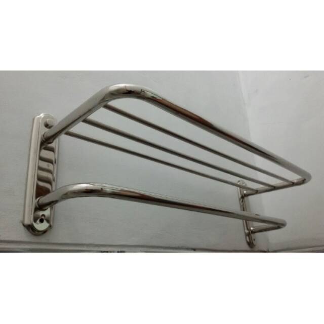 rak handuk stainless 5 baris FIORENTINO 8602 PROMO