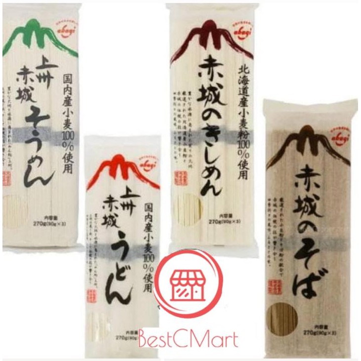 

AKAGI UDON/KICHIMEN/SOBA/SOMEN 270G