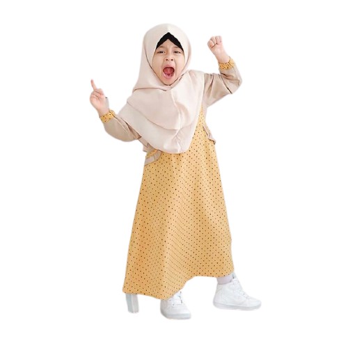 Gamis SHOFIYA Untuk anak Umur 1-10 Thn