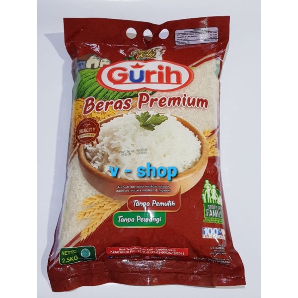Beras Premium GURIH 2,5kg