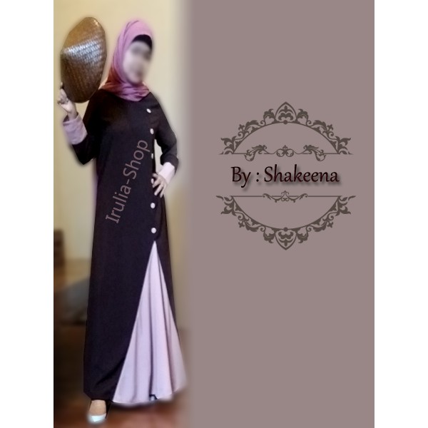 gamis wolfis kombinasi B16