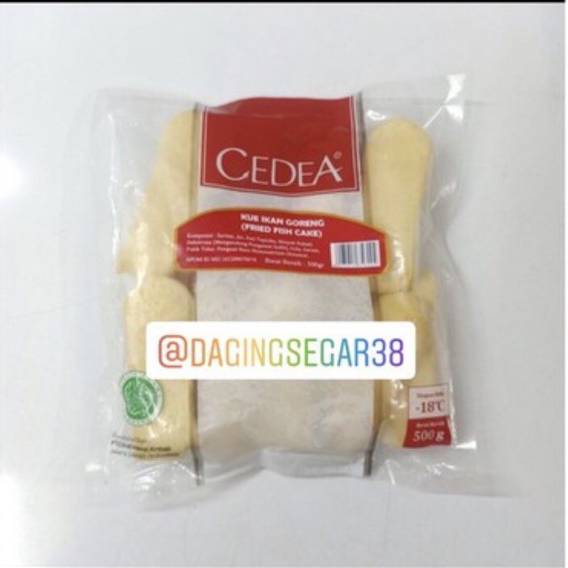 

CEDEA FISH CAKE SINGAPORE @500gr