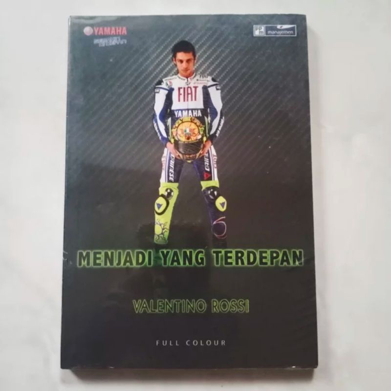 Buku Menjadi yang Terdepan Valentino Rossi Yamaha Full Colour