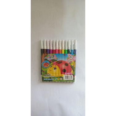 

spidol 12 warna perlengkapan sekolah murah balikpapan barang murah balikpapan