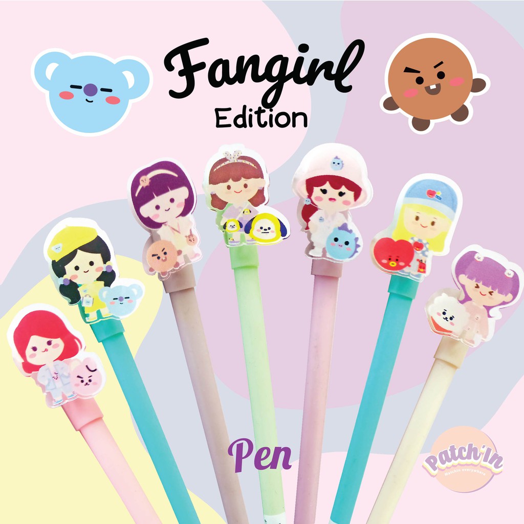 

Pen Pulpen Bolpoin FANGIRL BT21