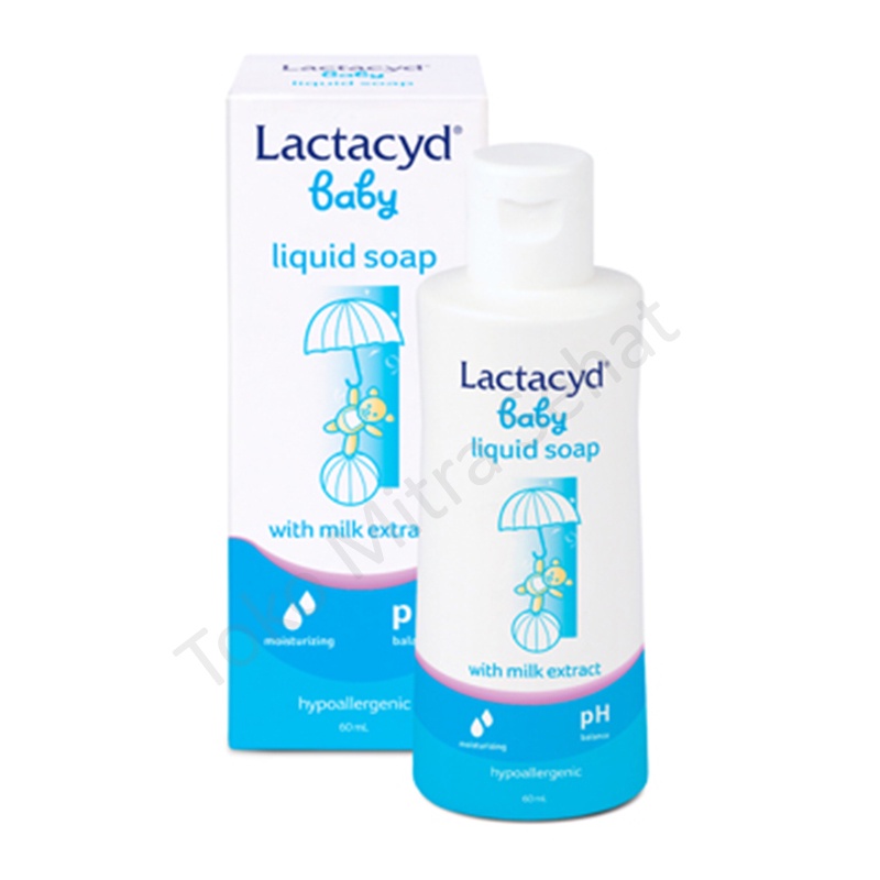 Lactacyd Baby Liquid Soap 60ml / Sabun Cair Bayi / Sabun Bayi / Sabun Mandi Bayi / Lactacid Sabun Ma