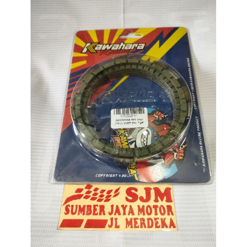 kampas kopling Tiger cb Megapro Verza Kawahara racing . kampas kopling Kawahara Tiger Verza megapro