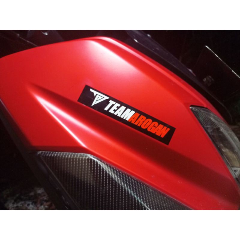 sticker cutting TEAM AROGAN THAILAND THAILOOK MOTHAI KUALITAS TERBAIK TER MURAH