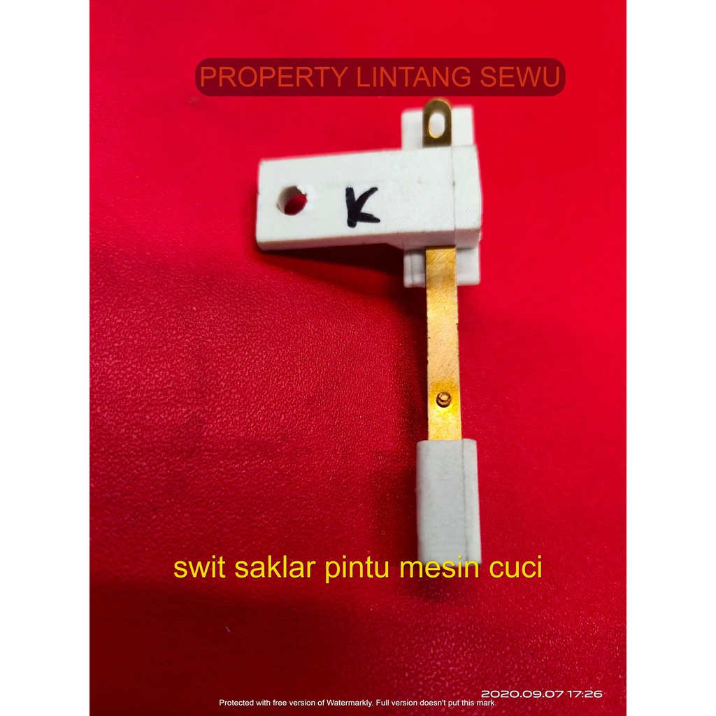 saklar swit switch pintu mesin cuci