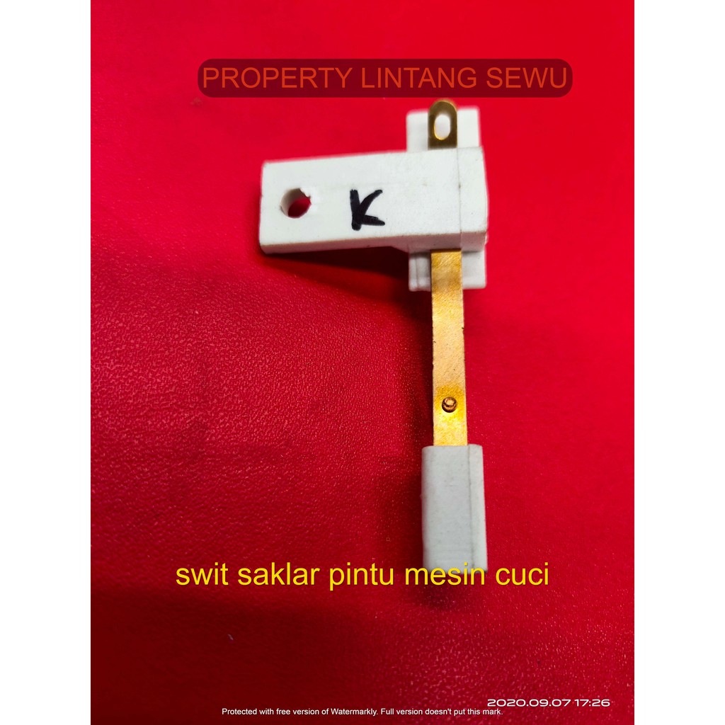 saklar swit switch pintu mesin cuci