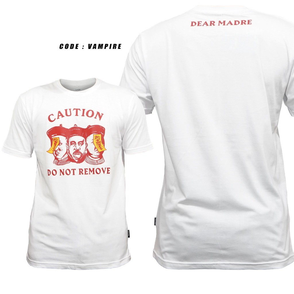 (CUCI GUDANG) Dear Madre Kaos Distro Vampire White Series