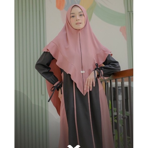 SET GAMIS SESKY SYARI ORIGINAL BY MYZTA OFFICIAL INAYA COLLECTION DRESS BAJU BUSANA MUSLIM WANITA BU