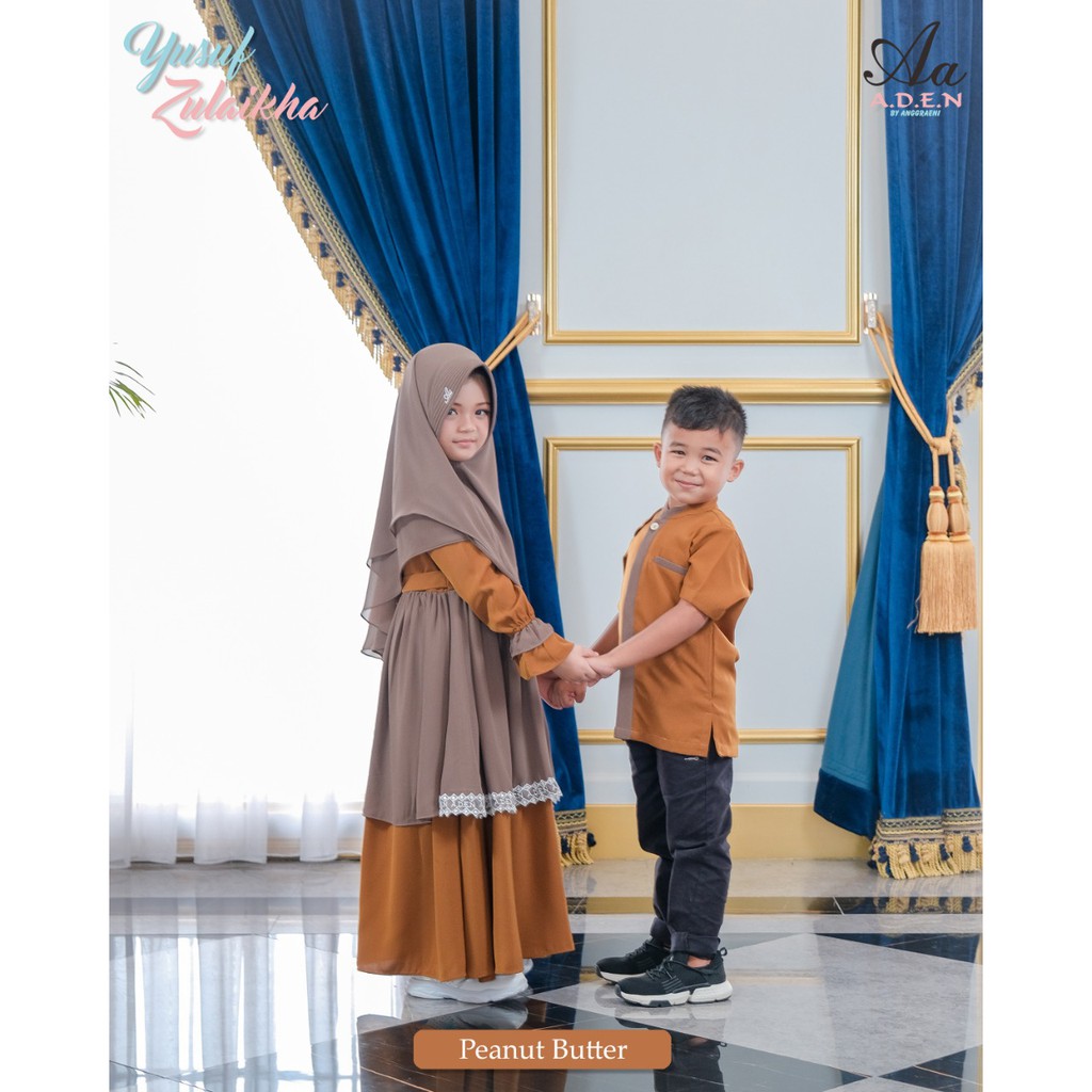 Gamis dan Koko Anak Yusuf & Zulaikha Kids Ied Series