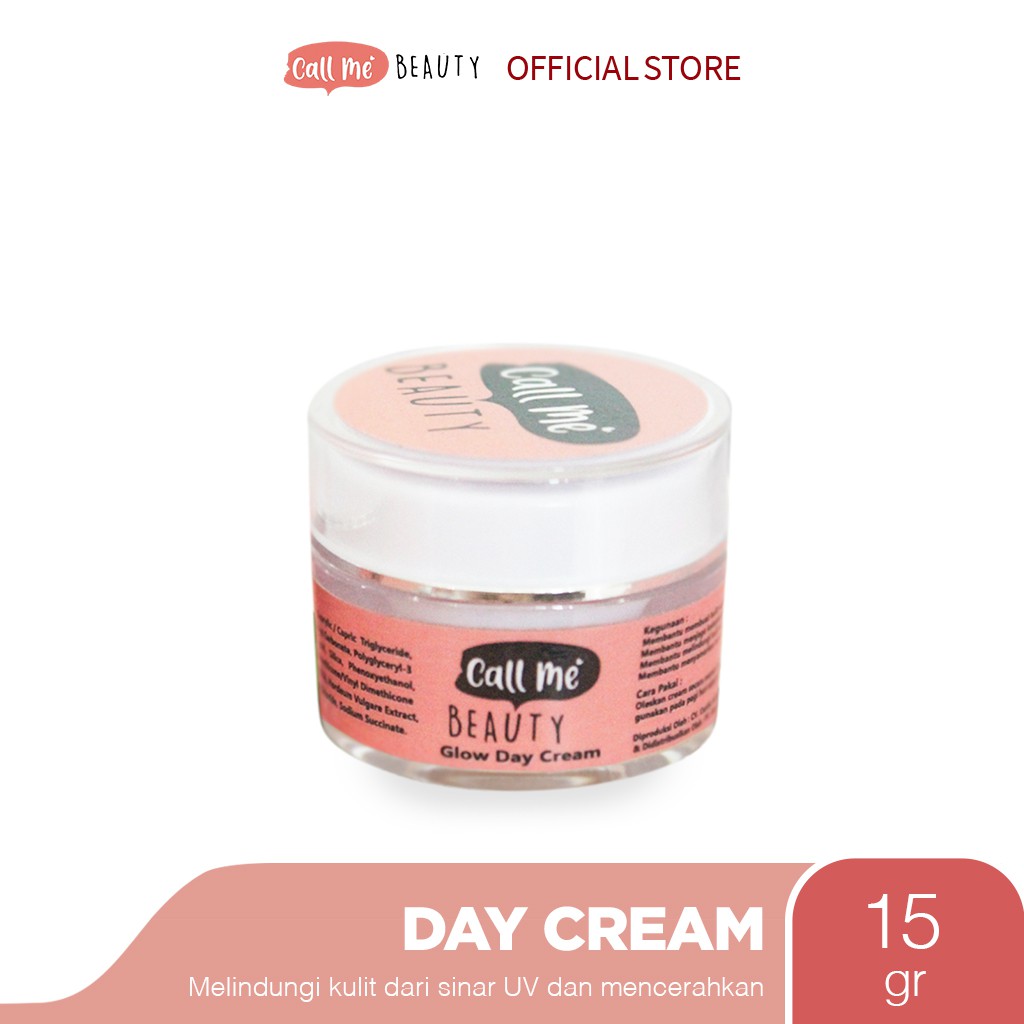 Call Me Beauty Glow Day Cream - Cream Siang Glowing dan Flek Hitam