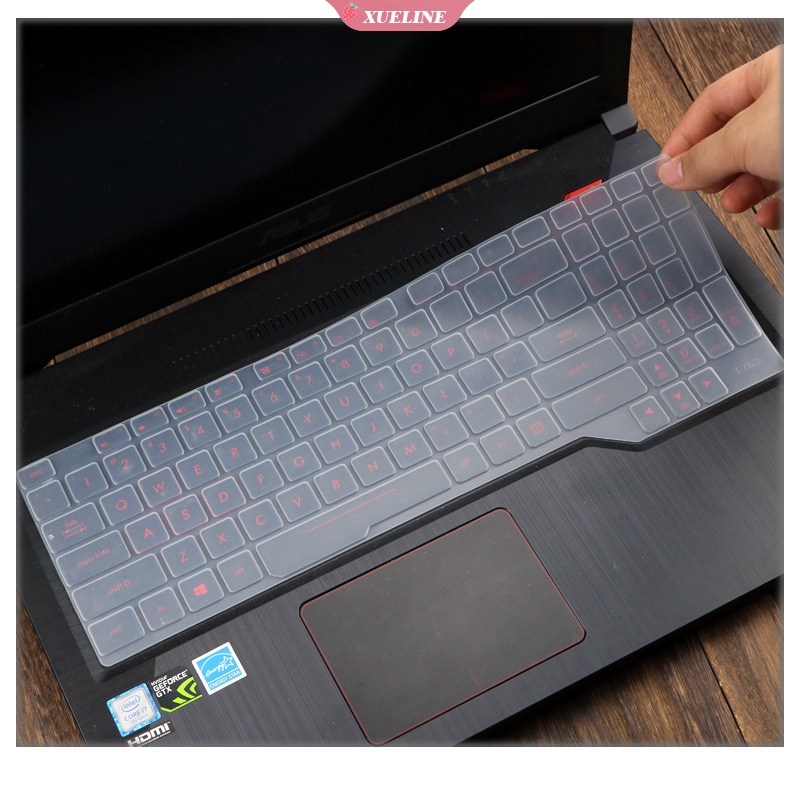 Film Pelindung Keyboard Gaming ASUS FX505 FX505GD FX505GE Bahan Silikon Tipis Transparan