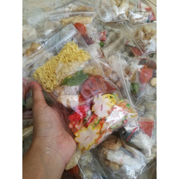 seblak instan menu komplit murah