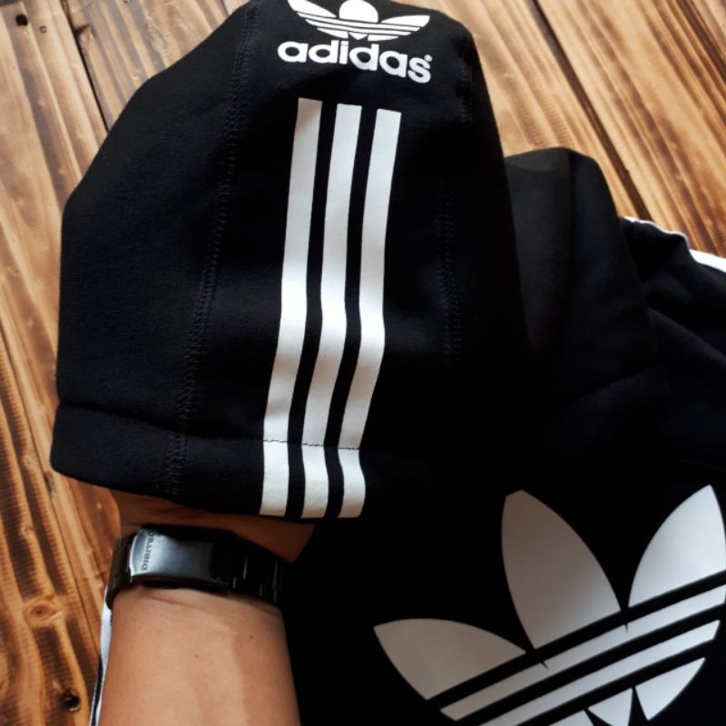 SWEATER HOODIE ADIDAS CLASIC 3STRIP ORIGINAL PREMIUM