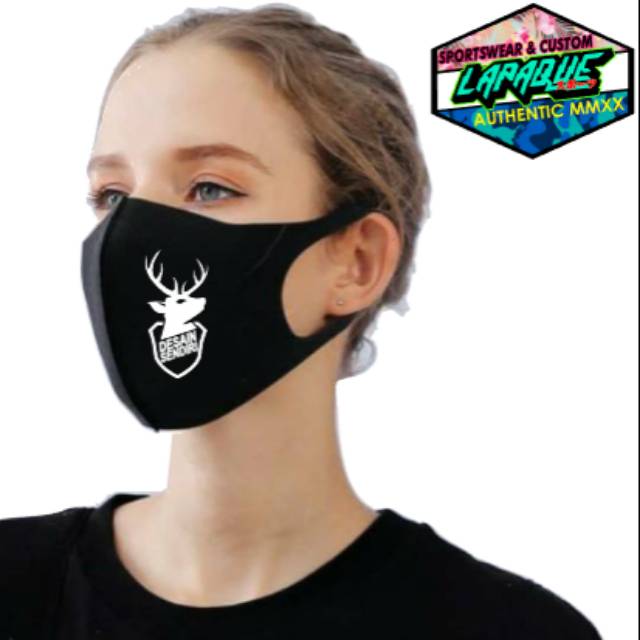 Masker scuba dan sablon