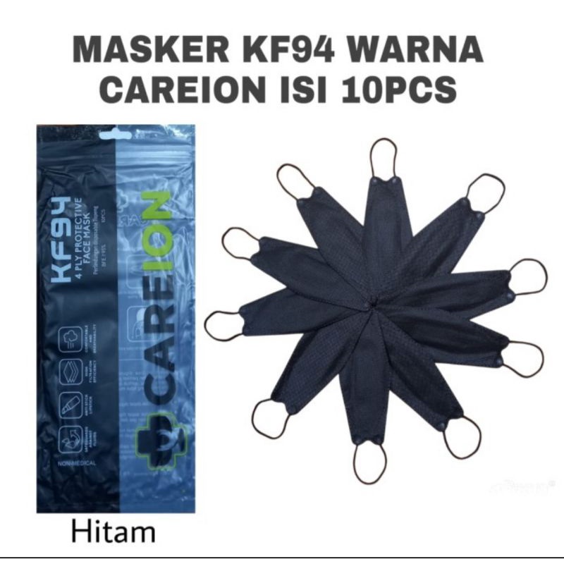 masker kf94 isi 10pcs dewasa careion