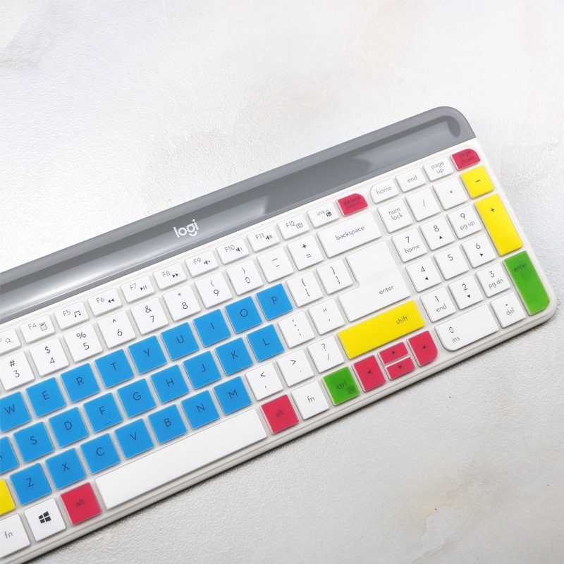 For Logitech MK470 Soft Ultra-thin Silicone Laptop Keyboard Cover Protector