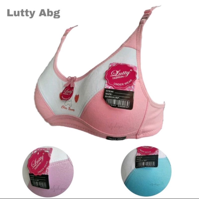 Sport Bra ABG Lutty Anak Perempuan Miniset BH Remaja Import Adem Mini Set SD SMP