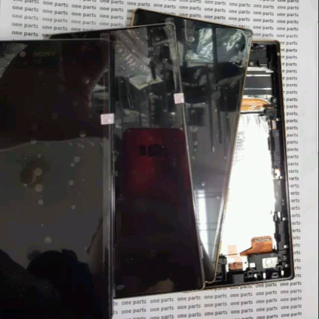 LCD TOUCHSCREEN FRAME SONY XPERIA Z5 PREMIUM E6853 ORIGINAL