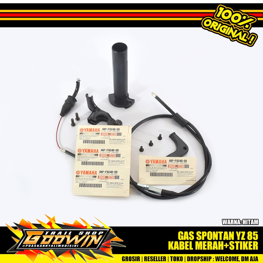 GSP Gas Spontan YZ 85 / GSP DOMINO / GSP Scarlet MX K2 / K4 2 Kabel New CRF 150 L KLX 150