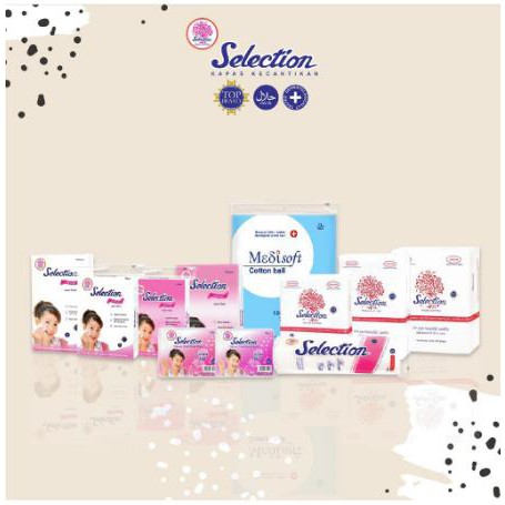 * NCC * Selection Facial Cotton Kapas Katun Membantu Menbersihkan Sisa Make Up