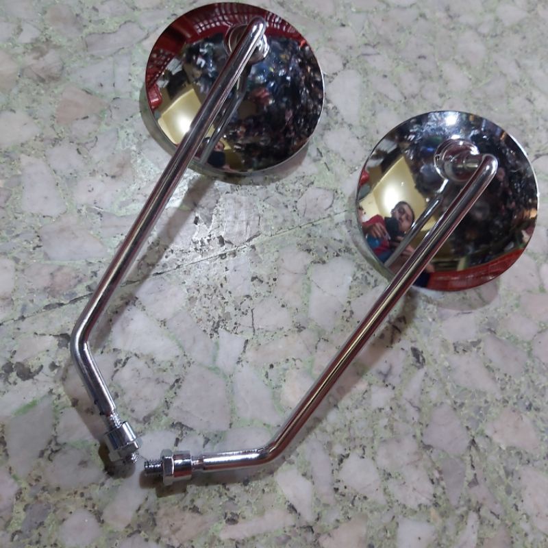 Spion Fazzio, Spion Retro Panjang drat 14 dan 12 fazzio scoopy, w175, xsr150, Cb